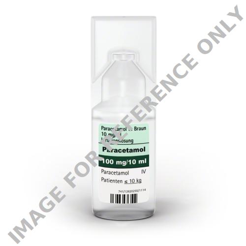<p>Paracetamol B. Braun 10 mg/ml, Ecoflac<sup>® </sup>plus, 1000 mg / 100 ml, 10 x 100 ml</p>-null