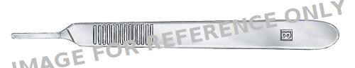 Scalpel Handle, No. 3, blade size no. 3, 125 mm, 5"-null