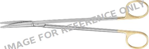 METZENBAUM DUROTIP® Ciseaux à dissection, incurvé, oui, lame striée, émoussé/émoussé, 180 mm (7")-null