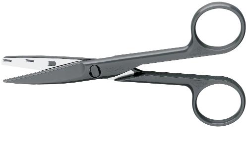 Goldman Fox Scissors, 13cm, Curved, Serrated Goldman Fox Scissors, 13cm, Curved, Serrated