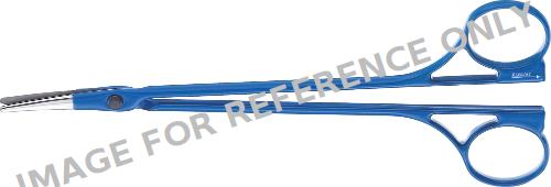 BipoJET® Ciseaux à dissection bipolaire, incurvé, lame fine, pointe: émoussé/émoussé, 180 mm (7"), isolé, à utiliser avec JG884R-null