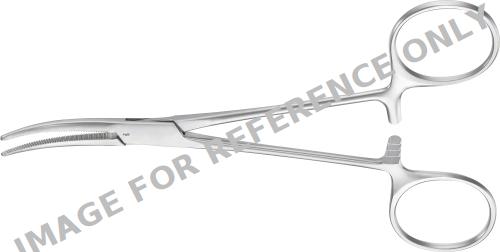 CRILE Pinces hémostatiques, incurvé, 140 mm (5 1/2"), délicate, cranté-null