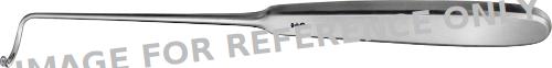 DESCHAMPS Ligature Needle, for right hand, curved to left, 210 mm (8 1/4"), blunt-null