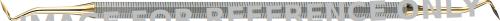 Carving Instrument, composite, 160 mm (6 1/4"), double ended, hexagonal handle-null