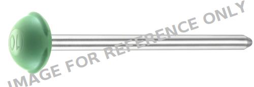 Mandrin Ø10 mm, mousse (technique de Hasson), pour usage avec chemise de trocart EK de 110 mm de long-null