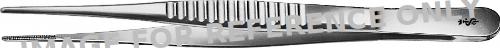 DE BAKEY ATRAUMATA® Pince atraumatique, droite, 150 mm (6"), larg. lame/mors: 2 mm, denture DE BAKEY-null