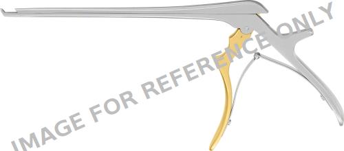 KERRISON Bone Punch, non-detachable, straight, 130 °, upwards cutting, 200 mm (7 7/8"), width: 1 mm, open. width: 8 mm, footplate: thin, rec. storage: JF120R-null