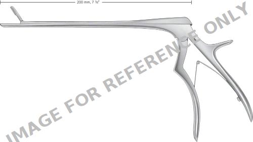 WAGNER Rongeur, straight, 200 mm (7 7/8"), smooth, Blade Length: 18.50 mm, Jaw Width: 5.50 mm-null
