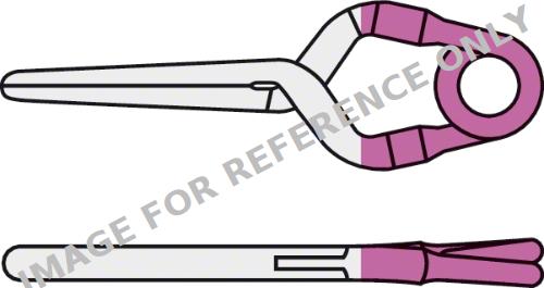 Yasargil® Aneurysm Clip, mini, permanent, straight, titanium, blade length: 7 mm, open. width: 4.6 mm, closing force: 1.08 N/110 g, sterile-null