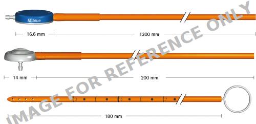 <p>M.blue 0 System XABO mit PC 1200 mm, VC 180 mm, ped. SPRUNG RESERVOIR mit distalem Katheter 600 mm</p>-null