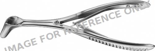 HARTMANN-HALLE Spéculum nasal, 155 mm (6 1/8"), largeur travail: 25 mm, larg. lame/mors: 6 mm-null