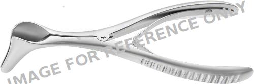 KILLIAN Spéculum nasal, 140 mm (5 1/2"), largeur travail: 56 mm, larg. lame/mors: 7 mm, Fig. 2-null