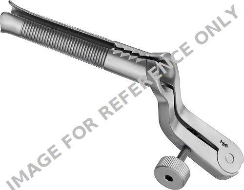 CUSHING-LANDOLT Pituitary Specula, work. length: 70 mm, jaw width: 15 mm, blunt, used with OK103R-null