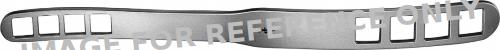 BRUENINGS Tongue Depressor, curved, 190 mm (7 1/2"), double ended, fenestrated, jaw width: 14 mm/18 mm-null