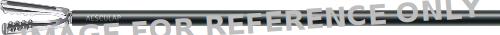 ADTEC SINGLE USE Fasszange, Schaft allein, gerade, Arb.länge: 310 mm, Schaft Ø: 5 mm, Maullänge: 24 mm, doppelt beweglich, gefenstert, steril, Einwegartikel-null