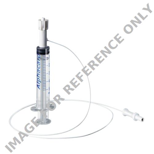 Alphacard®-<p>Syringe for ECG based tip positioning of central venous catheters</p>
