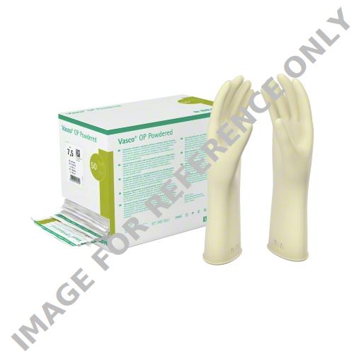<p>Vasco® OP Powdered</p>-<p>Surgical gloves, sterile</p>