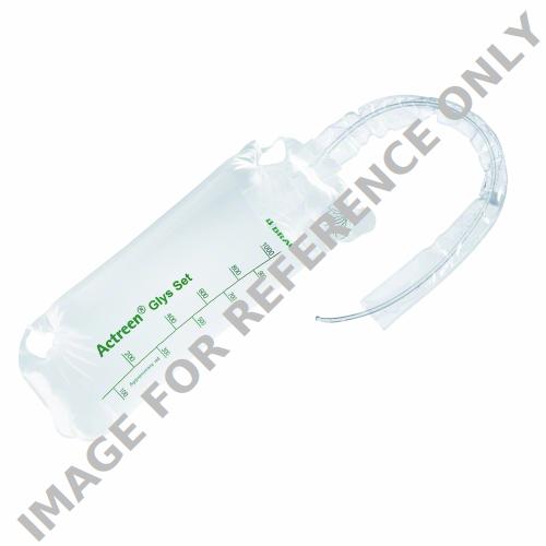 <p>Actreen® Glys Set Tiemann 45 cm</p>-<p>Pre-lubricated, sterile, and ready to use catheter connected to a graduated bag for men, dedicated to intermittent catheterization</p>