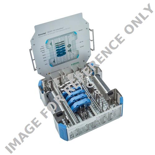 <p>Aesculap Reset®</p>-<p>System to reduce instrumentation and storage volume in the hospital</p>