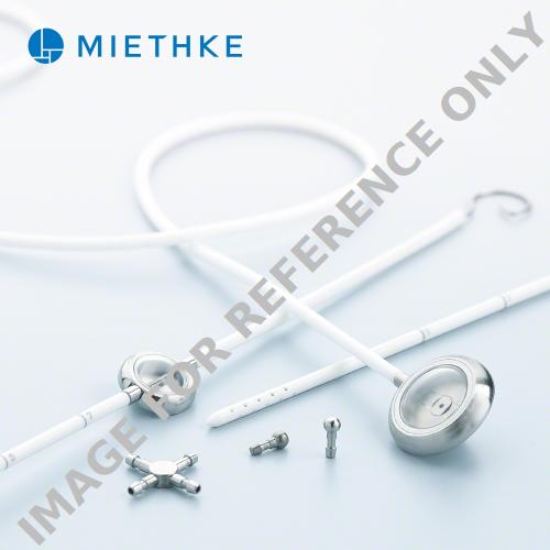 <p>MIETHKE shunt accessoires</p>-<p>Compleet assortiment van verschillende shuntaccessoires voor de behandeling van hydrocephalus</p>
