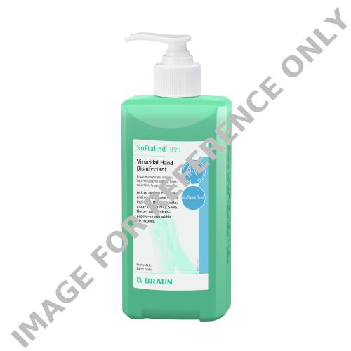 <p>Softalind<sup>®</sup> 999</p>-<p>Virucidal hand disinfection for risk areas</p>