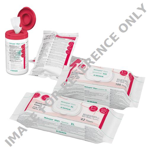 Official B. Braun Meliseptol Wipes Sensitive product image
