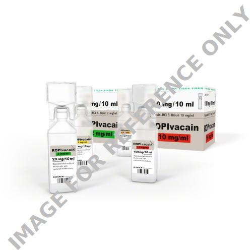 <p>Ropivacain-HCl B. Braun 5 mg/ml Injektionslösung</p>-<p>Lokalanästhetikum</p>
